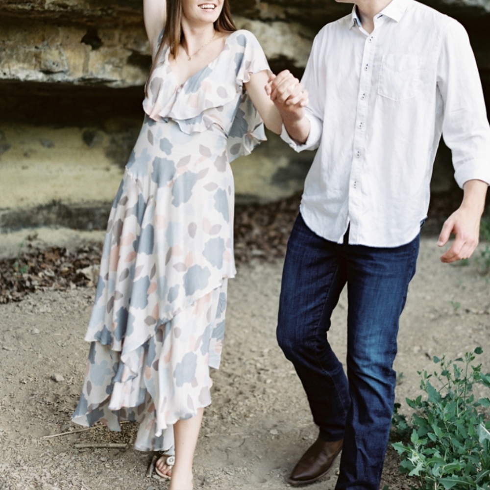 Free People Faye Wrap Dress
